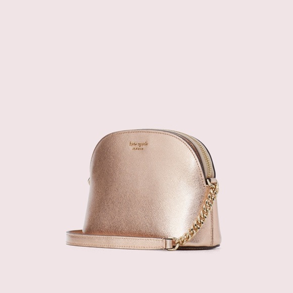 Kate Spade spencer dome crossbody Rose Gold - Picture 3 of 4